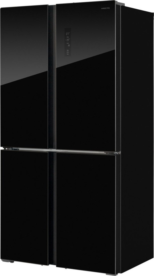 Четырёхдверный холодильник HIBERG RFQ-555DX NFGB Inverter