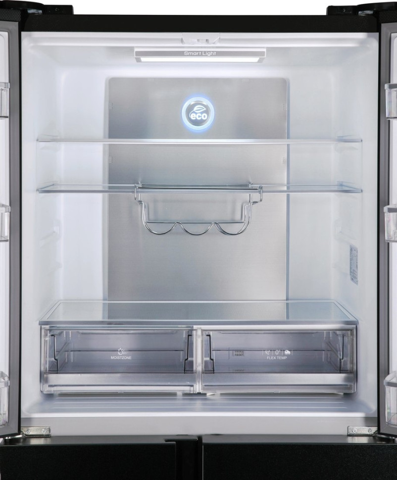 Четырёхдверный холодильник HIBERG RFQ-555DX NFGB Inverter