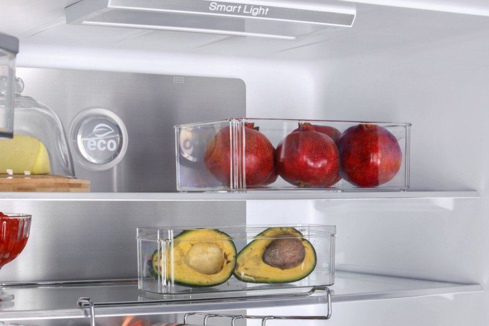 Четырёхдверный холодильник HIBERG RFQ-555DX NFGB Inverter