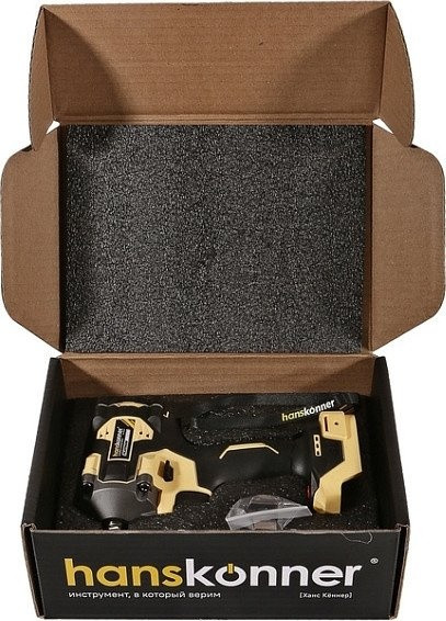 Гайковерт Hanskonner HCD20420BL (без АКБ)