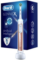 Электрическая зубная щетка Oral-B Genius X Cross Action D706.513.6 (розовое золото)