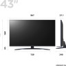 Телевизор LG UR81 43UR81006LJ