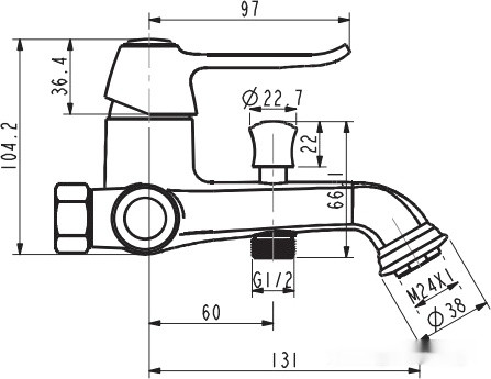 Смеситель ESKO New York NY 54