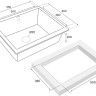 Кухонная мойка Paulmark Gera PM205546-WH
