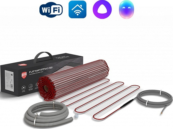 Теплый пол Royal Thermo Flat Mat RTFM 2-150-2.5 2.5 кв.м. 375 Вт