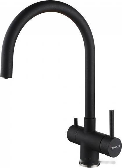 Смеситель Paulmark Heller He213218-418 (черный металлик)