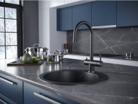 Смеситель Paulmark Heller He213218-418 (черный металлик)