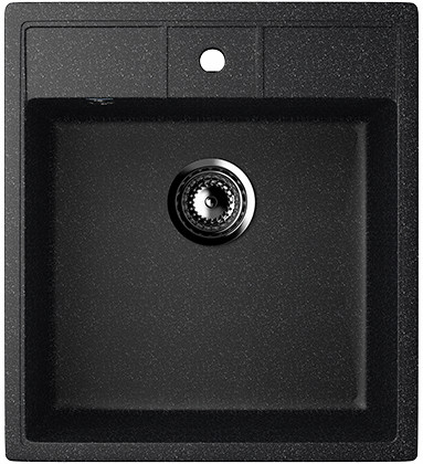 Кухонная мойка Ulgran U-406 308 (ЧЕРНЫЙ)