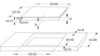 Варочная панель Gorenje GI6443BSCWF