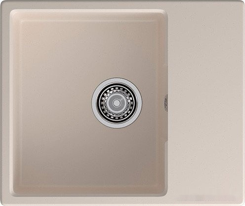 Кухонная мойка GranFest Urban GF-UR-658L (белый)