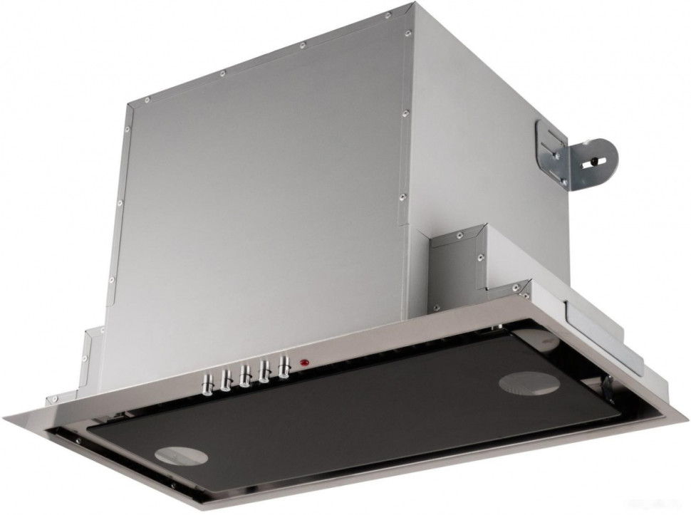 Вытяжка AKPO Neva glass 60 WK-4 (нержавеющая сталь/черый)