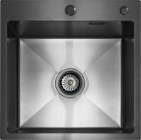 Кухонная мойка Blantek LS-5050B Nano black