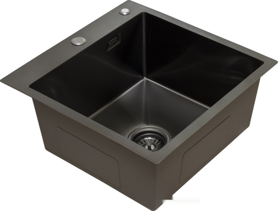 Кухонная мойка Blantek LS-5050B Nano black