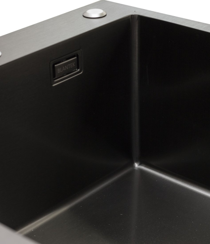 Кухонная мойка Blantek LS-5050B Nano black