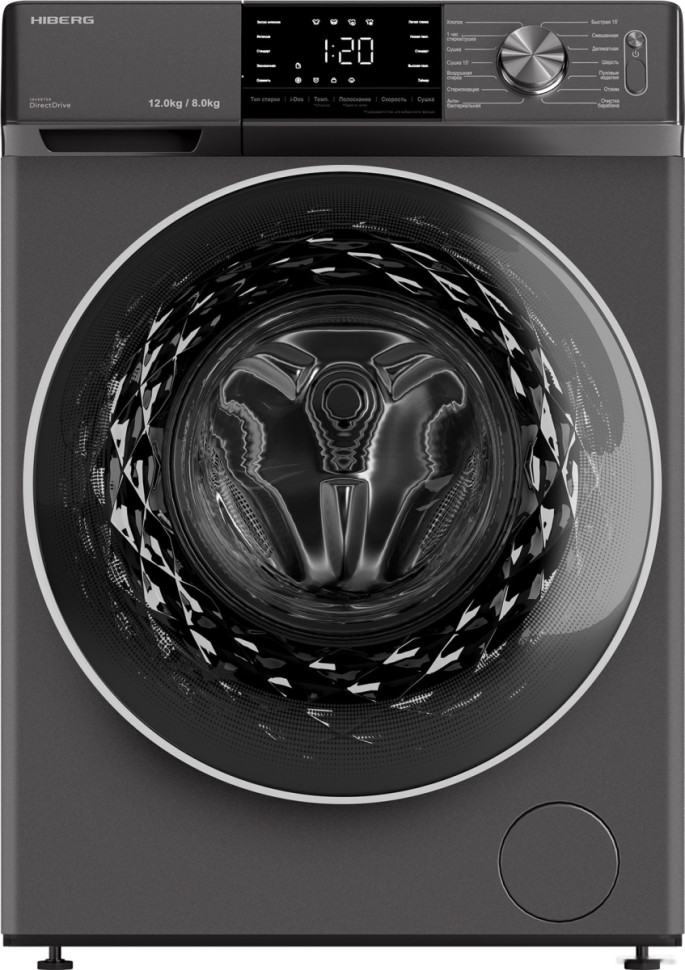 Стиральная машина HIBERG i-DDQ6A 12814 Sd