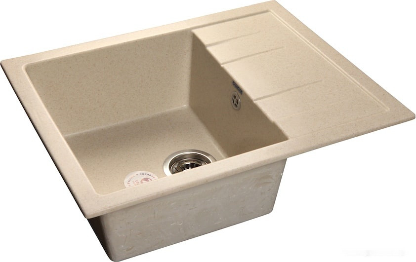 Кухонная мойка GranFest GF-Q650L (бежевый)