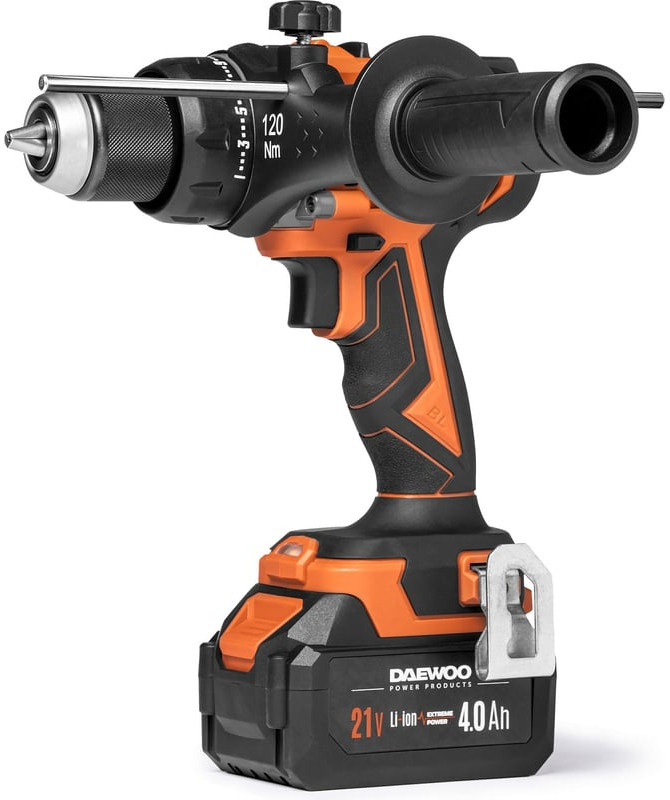 Ударная дрель-шуруповерт Daewoo Power DAA 6521Li Set (с 2-мя АКБ, кейс)