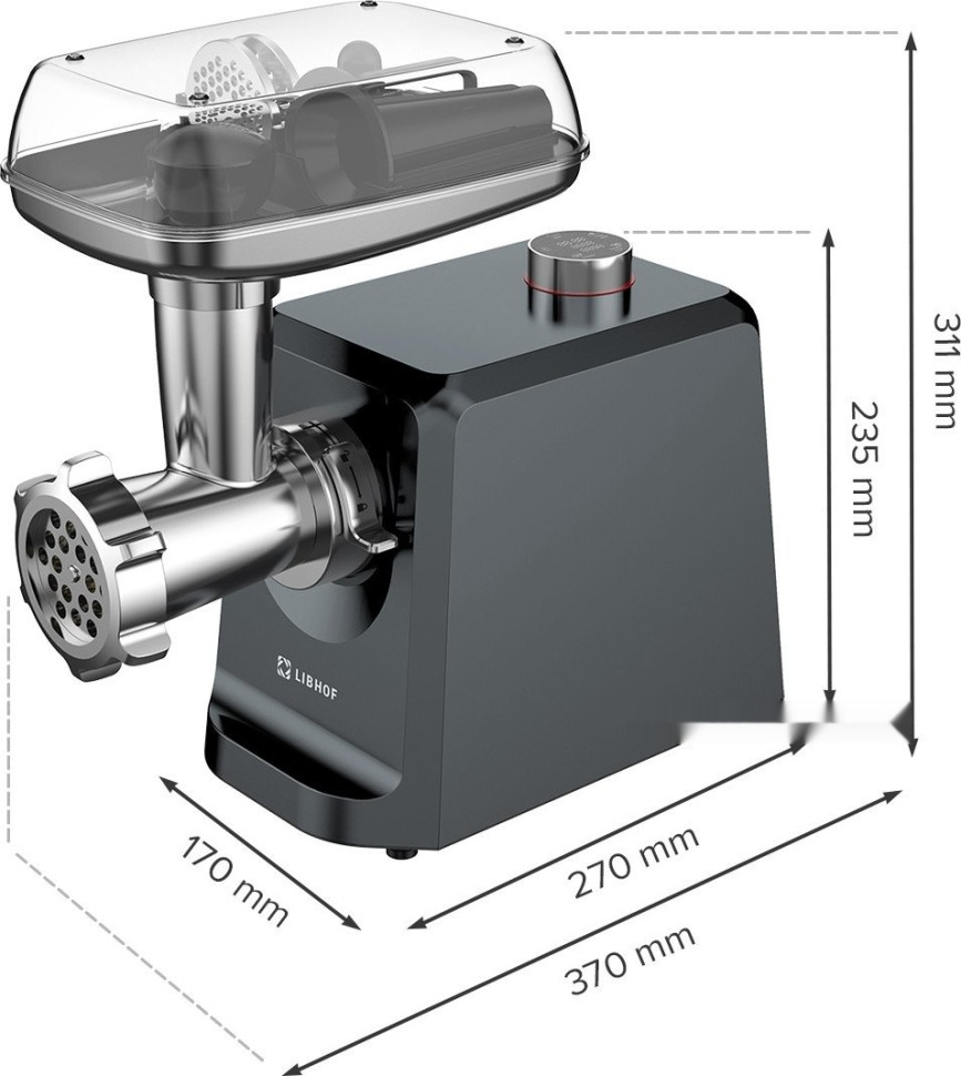 Мясорубка Libhof MG-800B