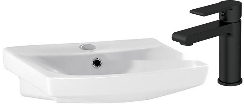 Умывальник Cersanit Carina 50 S-UM-CAR50/1 + 63107