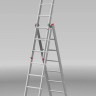 Лестница-стремянка Новая Высота NV 223 алюминиевая трёхсекционная 3x12 ступеней