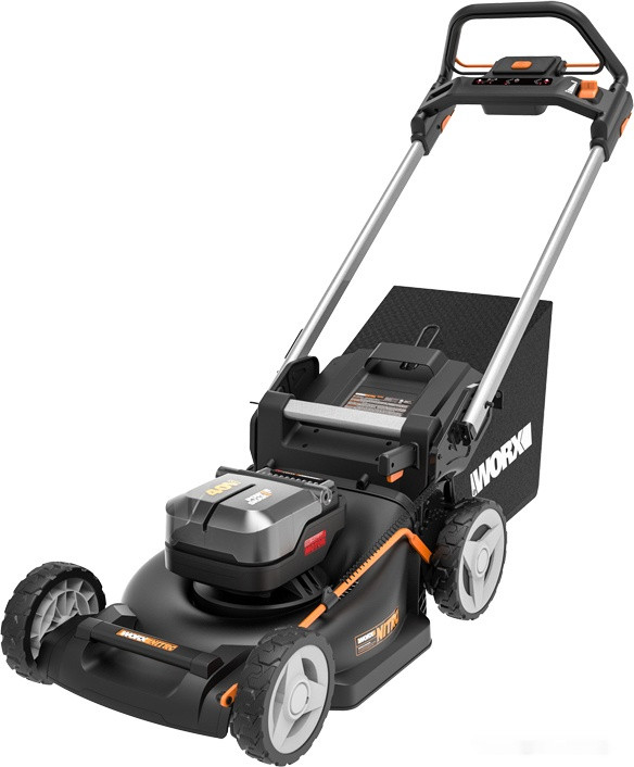 Газонокосилка Worx WG749E (с 2-мя АКБ)