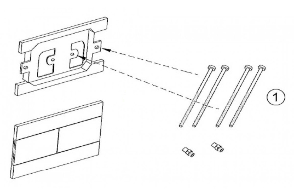 Система инсталляции Jacob Delafon E4316-CP