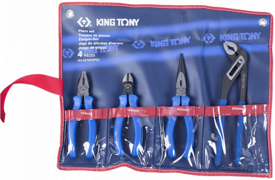 Набор ручного инструмента King Tony 42104GP01
