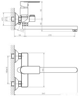Смеситель Haiba HB22505-8