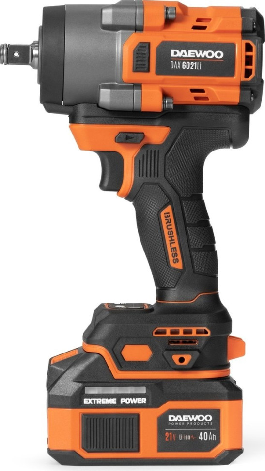 Гайковерт Daewoo Power DAX 6021Li Set (с 1-им АКБ, кейс)