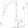 Смеситель Milardo Meal M01WT0FM05