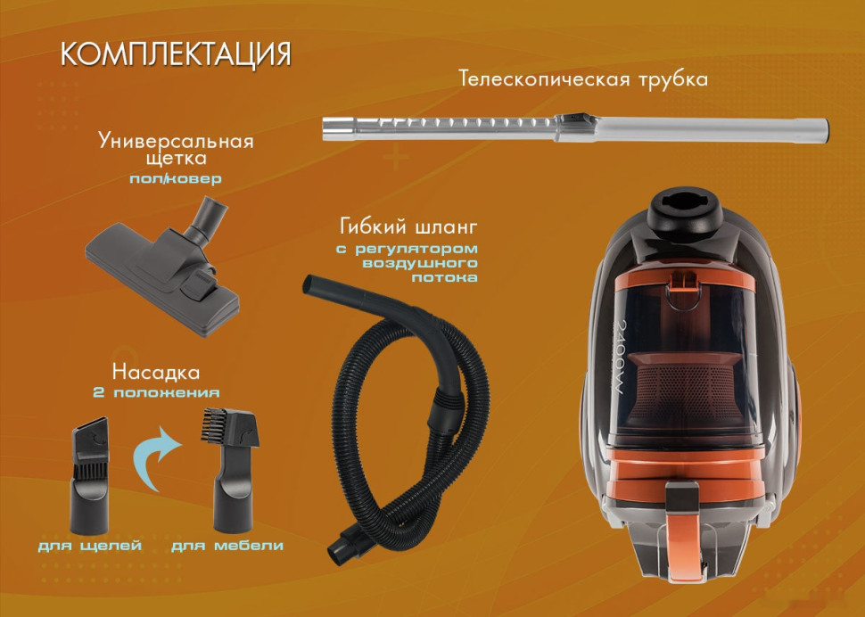 Пылесос Endever SkyClean VC-650