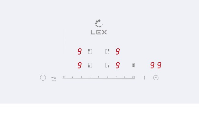 Варочная панель LEX EVI 641B WH