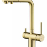 Смеситель Paulmark Serpentine SE213222-LG светлое золото