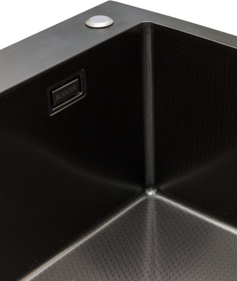 Кухонная мойка Blantek LS-5050HN Honeycomb Nano black