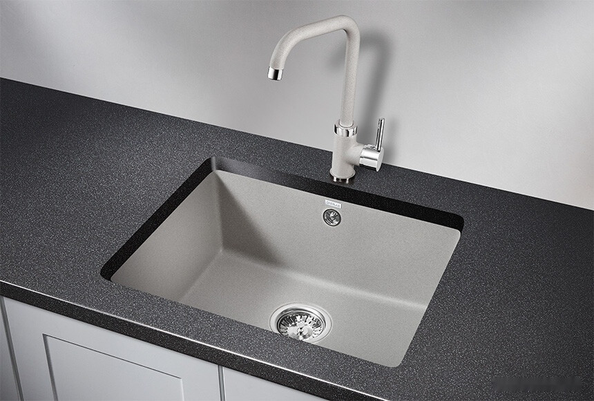 Кухонная мойка Granula GR-5551 (базальт)
