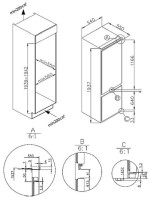 Холодильник Maunfeld MBF193NFW1GR