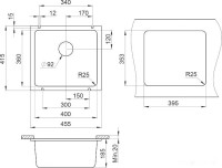 Кухонная мойка Granula GR-3601 (арктик)