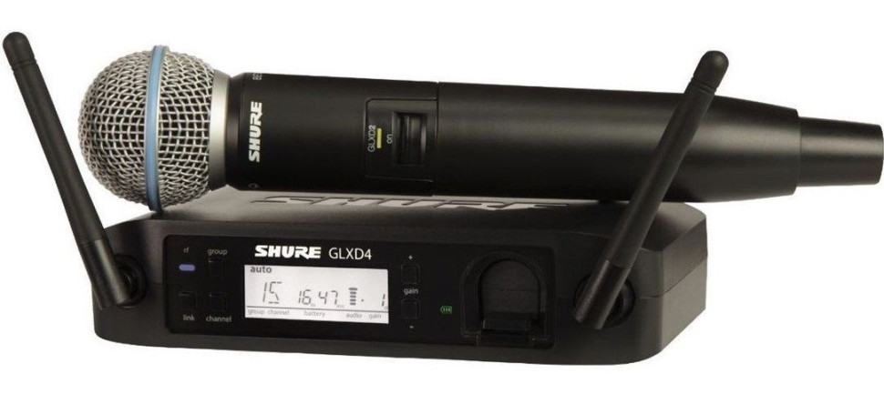 Радиосистема Shure GLXD24E/B58 Z2 2.4 GHz