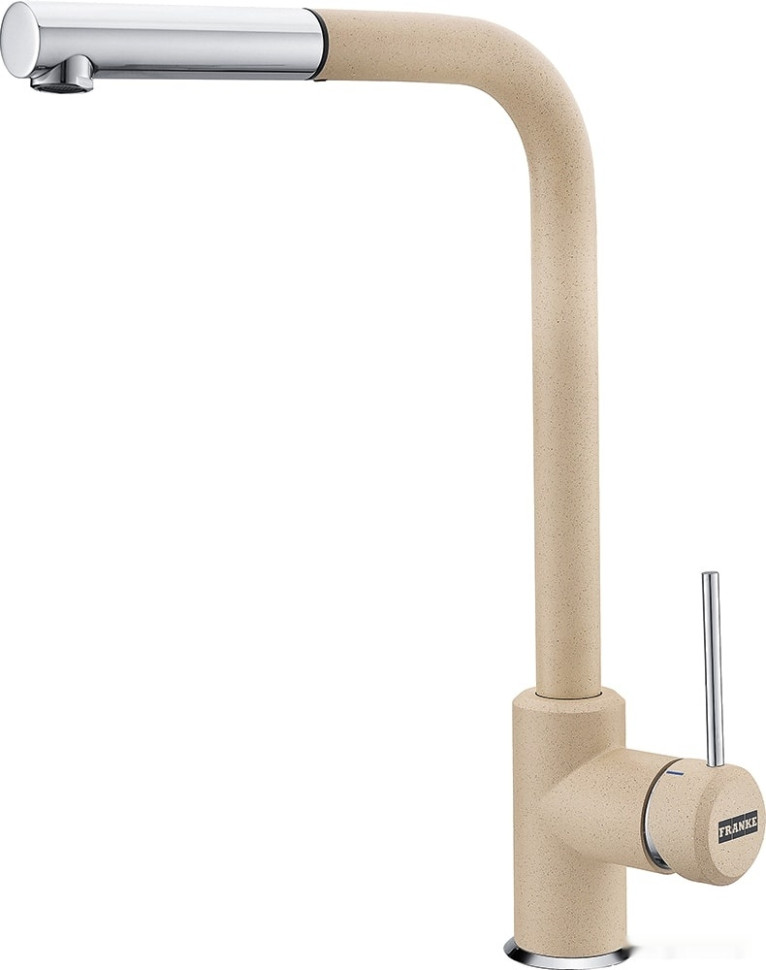 Смеситель Franke Sirius Spiralli (хром/бежевый)