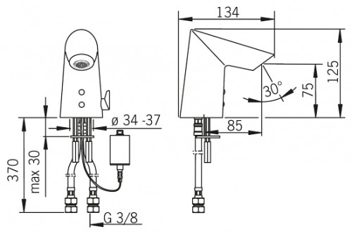 Смеситель Oras Optima 1714F