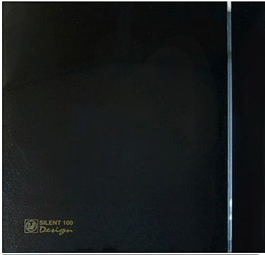 Вытяжная вентиляция Soler & Palau Silent-200 CZ Black Design - 4C [5210616700]