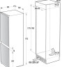 Встраиваемый холодильник Gorenje RKI418FE0