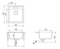 Кухонная мойка Teka ESTELA 45 S-TQ топаз