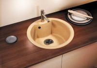 Кухонная мойка Tolero R-108E (серый)