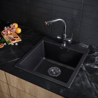 Кухонная мойка Paulmark Kante 50 PM105152-BL