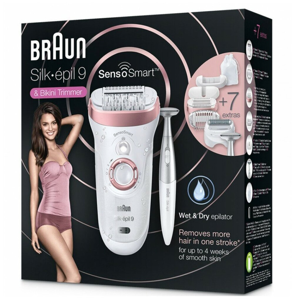 Эпилятор Braun Silk-epil 9 SensoSmart 9/890 Wet&Dry