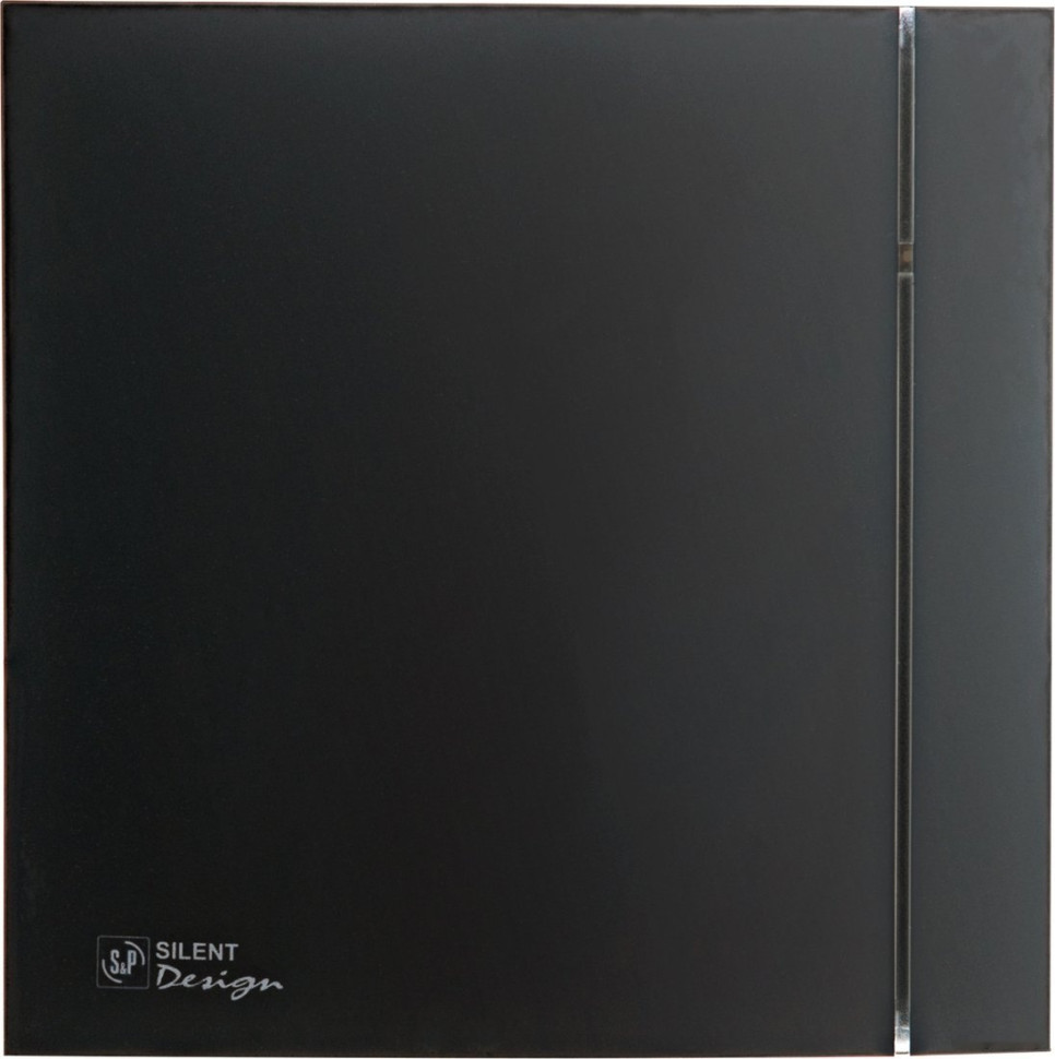 Осевой вентилятор Soler & Palau Silent-200 CHZ Matt Black Design 5210426200-013100