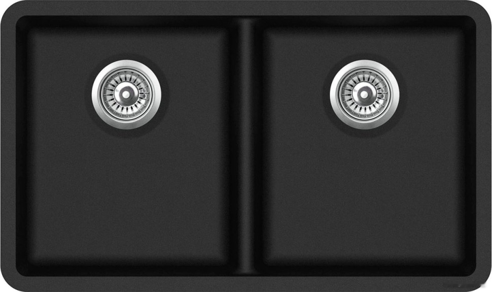 Кухонная мойка AquaSanita Arca SQA200601 (черный металлик)