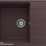 Кухонная мойка Ulgran Quartz Prima 650-06 (трюфель)