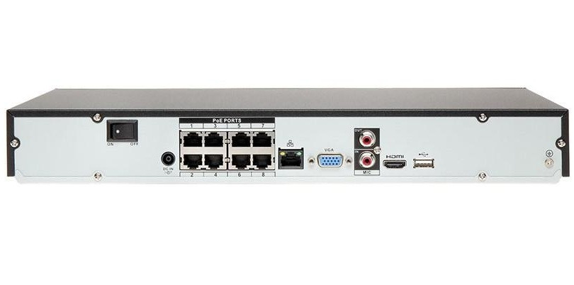 Видеорегистратор наблюдения Dahua DHI-NVR2208-4KS2